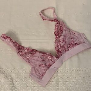 Wacoal Lace Bralette in Soft Pink